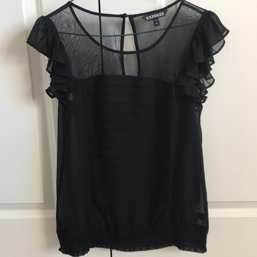 Black express top